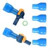 Bladder Connector Set with Bite Valves And Hose Attachments for Camping Hiking