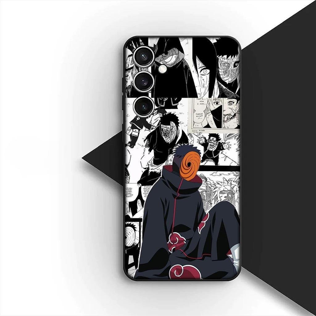 Чехол для телефона Naruto Obito Uchiha Sasuke Tobi Itachi для Xiaomi Redmi Note 13 14 Pro Plus ProPlus 14C 13C Pro+ 5G Защитная крышка