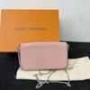 [Pre-Owned] Pochette Felicie Long Chain Leather Three-In-One Shoulder Bag - Excellent #HJZP94