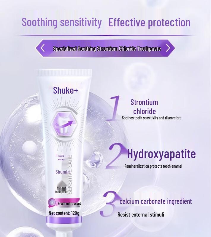 Зубная паста Shuke Sensitive Strontium