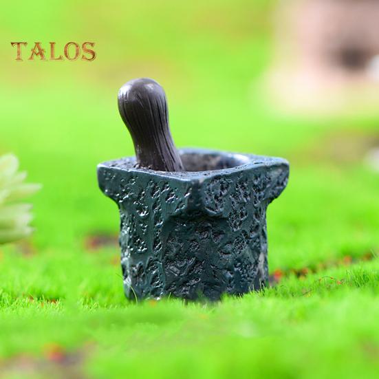 1:12 1:6 миниатюрных ступок и пестиков для кукольного домика, мини-смола, измельчитель трав, модель чаши, микропейзаж для кукольного домика, аксессуары