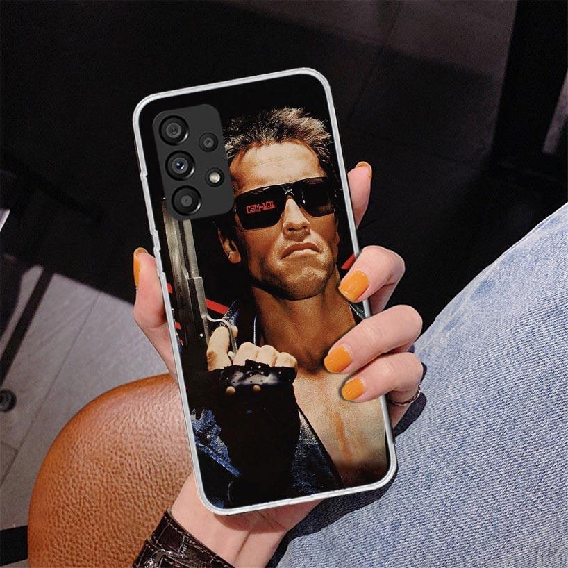 Arnold Schwarzenegger Terminator Phone Case For Samsung Galaxy A17 A16 A15 A14 A13 A57 A56 A55 A54 A53 A37 A36 A35 A34 A33 A26 A