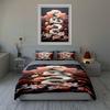 Snake floral design Bedding Duvet cover sets Duvet covers Pillowcases gifts (1 * Duvet Cover 2 * Pillowcases, without duvet insert)