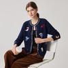 Zhaojun Women's Thickened 100% Cashmere Cardigan