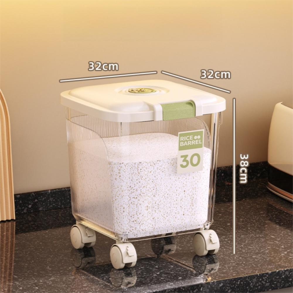 Moisture-proof Rice Bucket Leakproof Cereal Container Creative Food Container