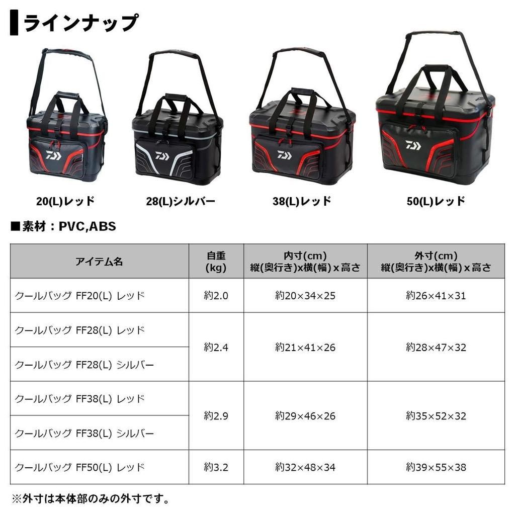 Daiwa Сумка-холодильник FF Red 50(L)