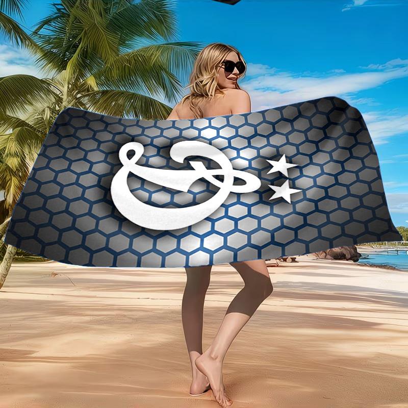 Dynamo Moscow Football Club Beach Towel, Quick-drying, Easy to Care for, Suitable for Both Fitness and Beach Vacations,Sports Essential