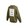 Свитшот с логотипом и микрозначком Crewneck Женская толстовка Зеленый VN0A7YIFKCZ