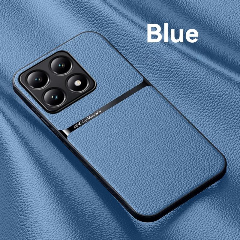Роскошный магнитный чехол из искусственной кожи для Xiaomi 14T Pro 5G, защитный чехол, твердый чехол, чехол, Fundas Capa