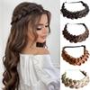 Adjustable Handmade Braids Wig Elastic Band Fishbone Braid Lazy Headband  Commuting