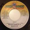 7inch Record MACKA DIAMOND & BLACK-ER - Lilly NONE Juke Boxx Produ 2006 Jamaica Reggae, Ska & Dub Used