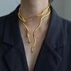 Snake Shape Fashion Necklace Punk Cool Multi-layer Snake Necklaces