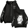Худи на молнии с графикой альбома Lil Peep Crybaby Мужская Хип-хоп Мода Куртка на молнии Мужская Свободные толстовки на молнии
