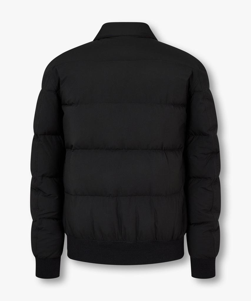 Man On The Boon [Kired] Collared Down Padded Jumper_Black 4714309102