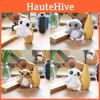 Plush Animal Owl Keychain Cute Cartoon Super Soft Short Pile Children Doll Bag
