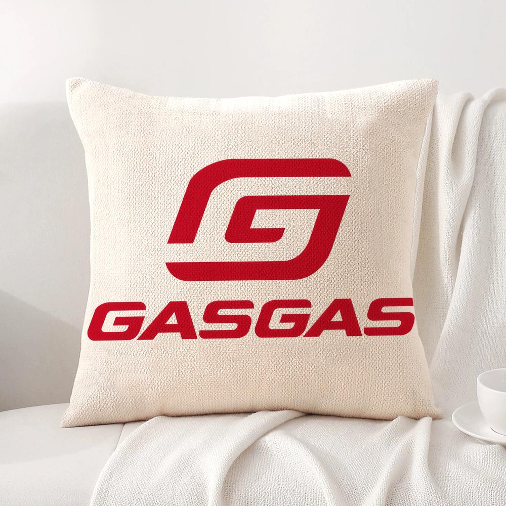 Мотоциклы G-Gasgas Крутая Наволочка Натуральная Льняная Наволочка Двусторонняя Печать Чехол На Подушку Для Дивана Домашний Декор Подарок