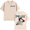 Rapper PLK Portrait Graphics 100Cotton Music Tshirt  2026 New Summer Hip Hop Unisex Ventilate Short Sleeve Shirt Fan Gifts