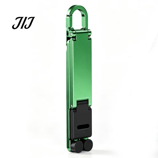 Mobile Phone Stand Mini Foldable Keychain, Portable Cell Holder for Travel Desk, Pocket Home Office