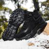 New Warm Men Winter Boots With Fur Outdoor Boots Snow Sneakers Wearable Anti-slip Winter Men's High Top Boots Waterproof