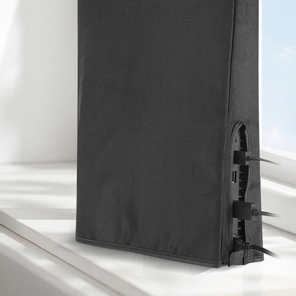 New 1× Black Waterproof Dust Cover Protective Case Shell for PS5 Console Accessories