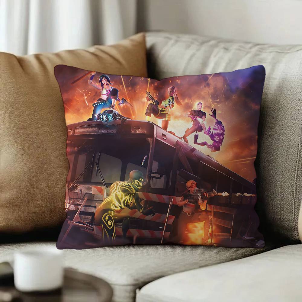 Cartoon Video Game FFortnites Pillow Anime Pillow Sofa Bed Head Pillow Cover Cushion Cover x cm Fashion