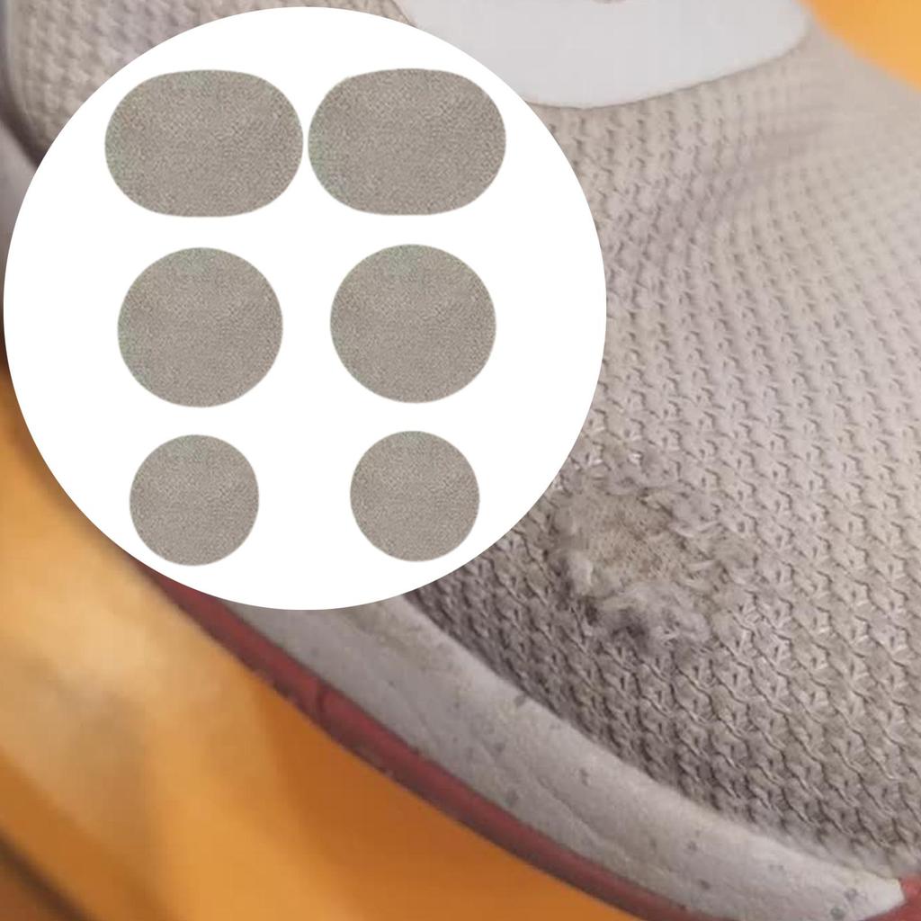 6 шт. Заплатки для обуви для дырок на носках, для ремонта пятки, протектор, гибкие заплатки для обуви для танцев, походных ботинок, кроссовок для бега, багажа