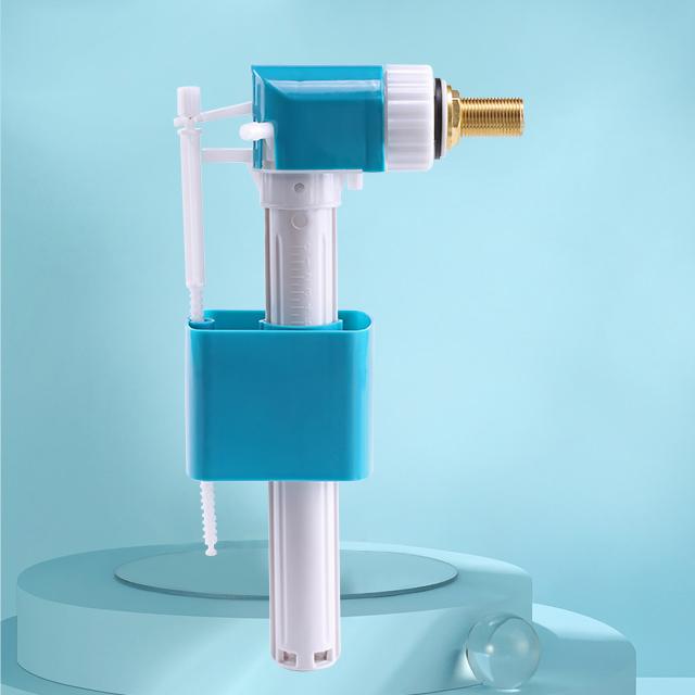 High Efficiency Custom Logo Toilet Cistern Single Abs Flapper Flush Valve And Side Entry Fill Valve With 5 Years Guarantee