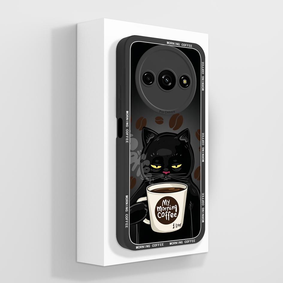 Милый клубничный и медвежий противоударный чехол из жидкого силикона для Redmi A1-A4