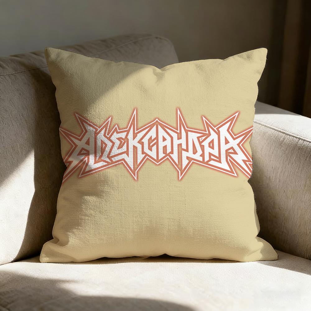 Singer Thrash Mmetal Pillow Case Linen Pillow Covers Cover For Couch Living Room Bench Patio Floor Linen Home Decor