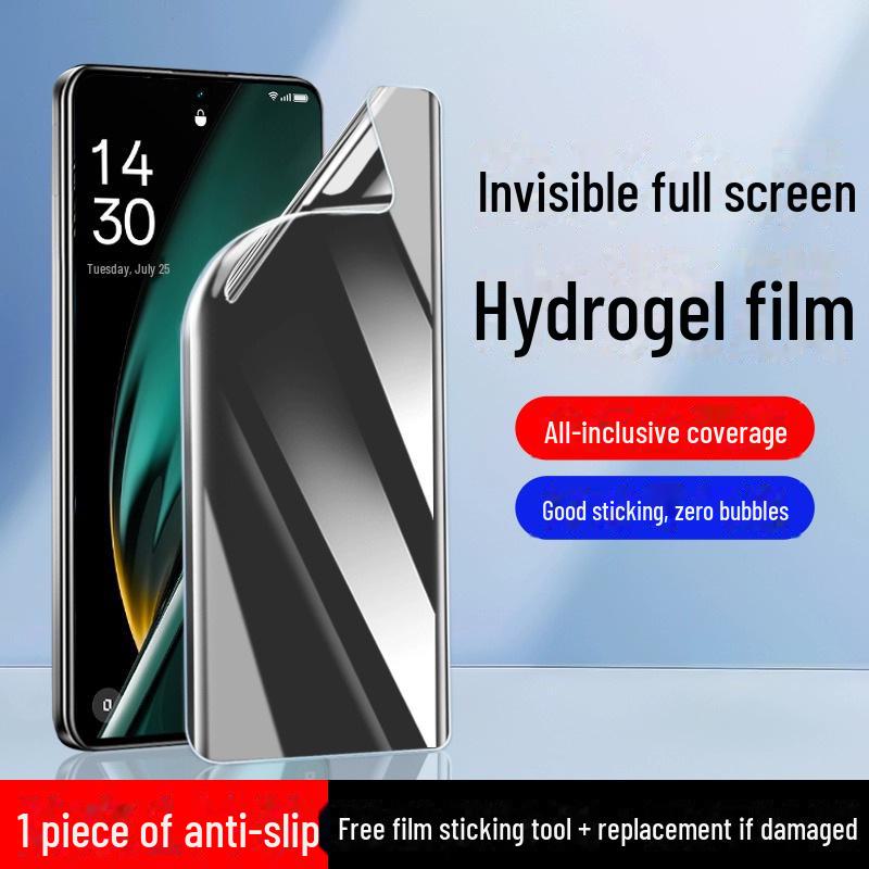 Compatible Hydrogel Film for OPPO R17 Pro/R15/R11 Full Screen, K10 Vitality, K9, K7x, K5 Anti-Peeping Screen Protector