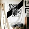 Vitoria Vibe Wall Hanging Printed Fabric Blanket Decorative Tapestries for Bedroom Living Room Home Decor
