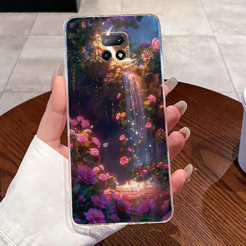 For Redmi 10X 5G / Redmi10X Pro 5G Case Love Heart Rabbit Clear Soft Silicone TPU Cover For Xiaomi Redmi 10X Pro 5G Phone Casing