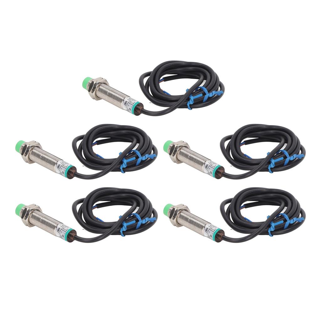5PCS 2 Wire NO Proximity Switch Distance Detection Approach Sensor Normally Open 10‑36VDC