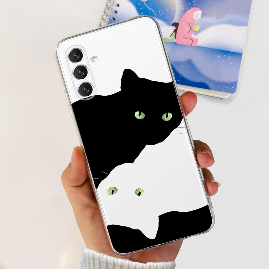 For Samsung A04s Case A047 SM-A047F Stylish Flower Printed Funda Soft Cases For Samsung Galaxy A04s A13 5G SM-A136B Bumper A 04s