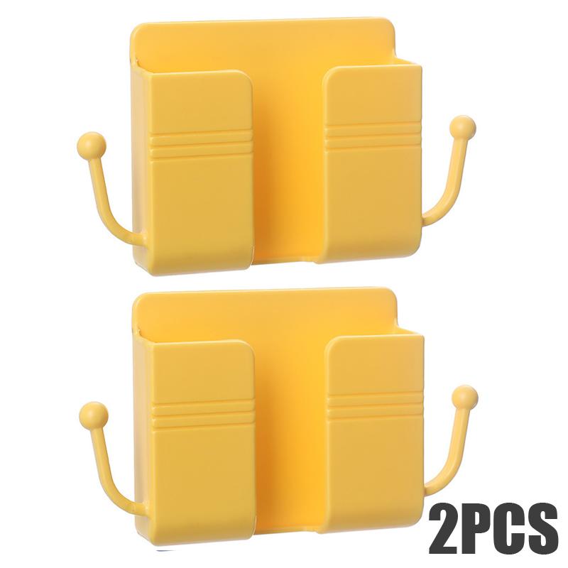 4/2/1 шт. Многофункциональный настенный держатель для телефона с крючками для хранения, домашний органайзер, клейкие кронштейны для пульта дистанционного управления, стойки