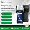Смарт-терминал сбора данных PDA608 с HD-сканером, принтером, NFC, считывателем ID-карт, RFID и расширяемыми модулями