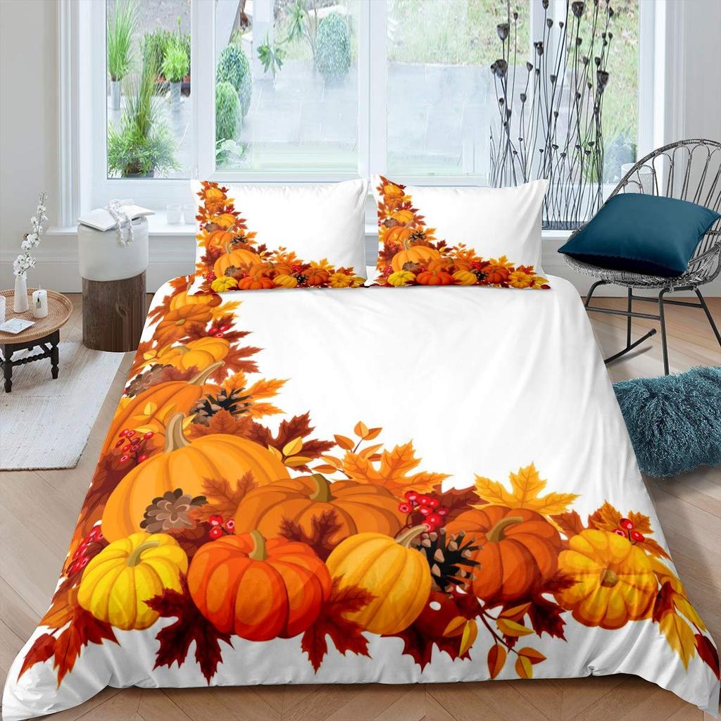 Harvest Duvet Cover Sets For Kids Teens Queen King Size Quilt Covers Lightweight Down 2 Pillowcases 1 Duvet Cover No Comforter