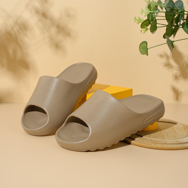 Модные детские модные сандалии летние для мальчиков и девочек сланцы толстые нескользящие тапочки на платформе детские домашние тапочки для ванной пляжная обувь детские сланцы