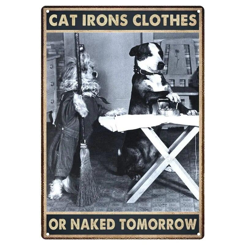 Легко отвлекается на собак и книг. Металлические жестяные вывески. Плакаты. Тарелка. Настенный декор для баров. Мужская пещера. Кафе. Клубы. Ретро-плакаты.