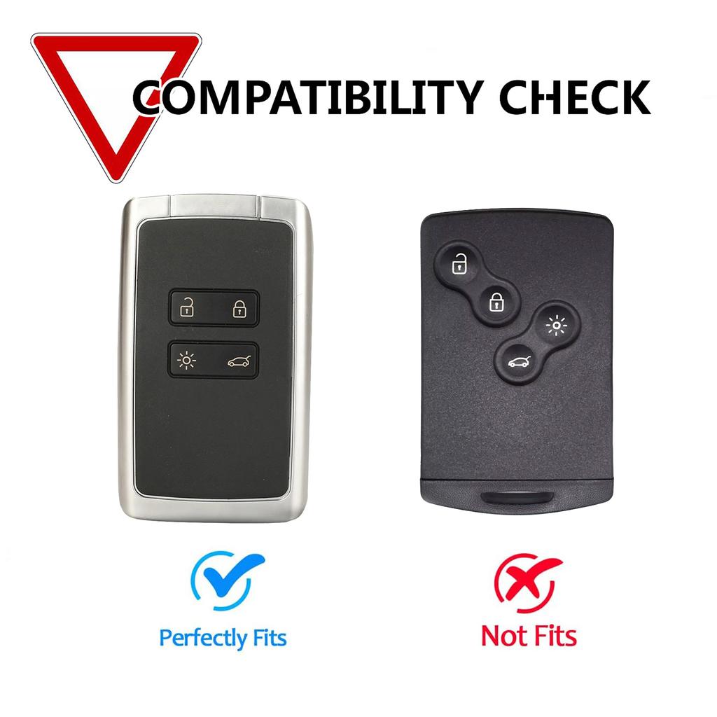 PU Leather Car Remote Key Cover Case Fob For Renault Koleos Scenic 4 Arkana Dacia Sandero Card Captur Megane Talisman Espace Clio Zoe