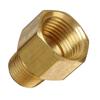 Metal Brass 3/8inch Male To 1/2 Inch Female Pipe Fitting Adapter Screw Connector