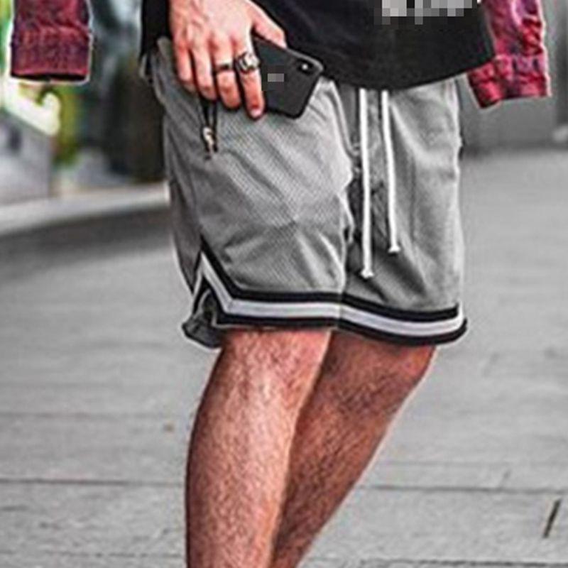 Lightweight Mens Fitness Shorts Perfect For Daily Wear With Comfy Style And Solid Pattern