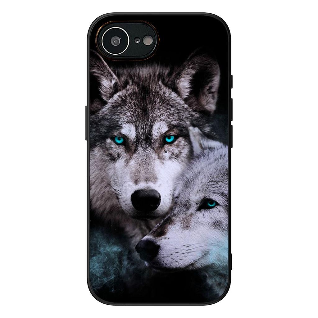 Cover for Samsung Galaxy S25 S24 S23 Fe Ultra Plus S7 Edge A05 A06 A16 A55 A15 A35 Casing Phone Case Husky Dog Wolf Art