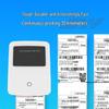 Deli Термопринтер этикеток DL-740C, китайская вилка (адаптер в комплекте)