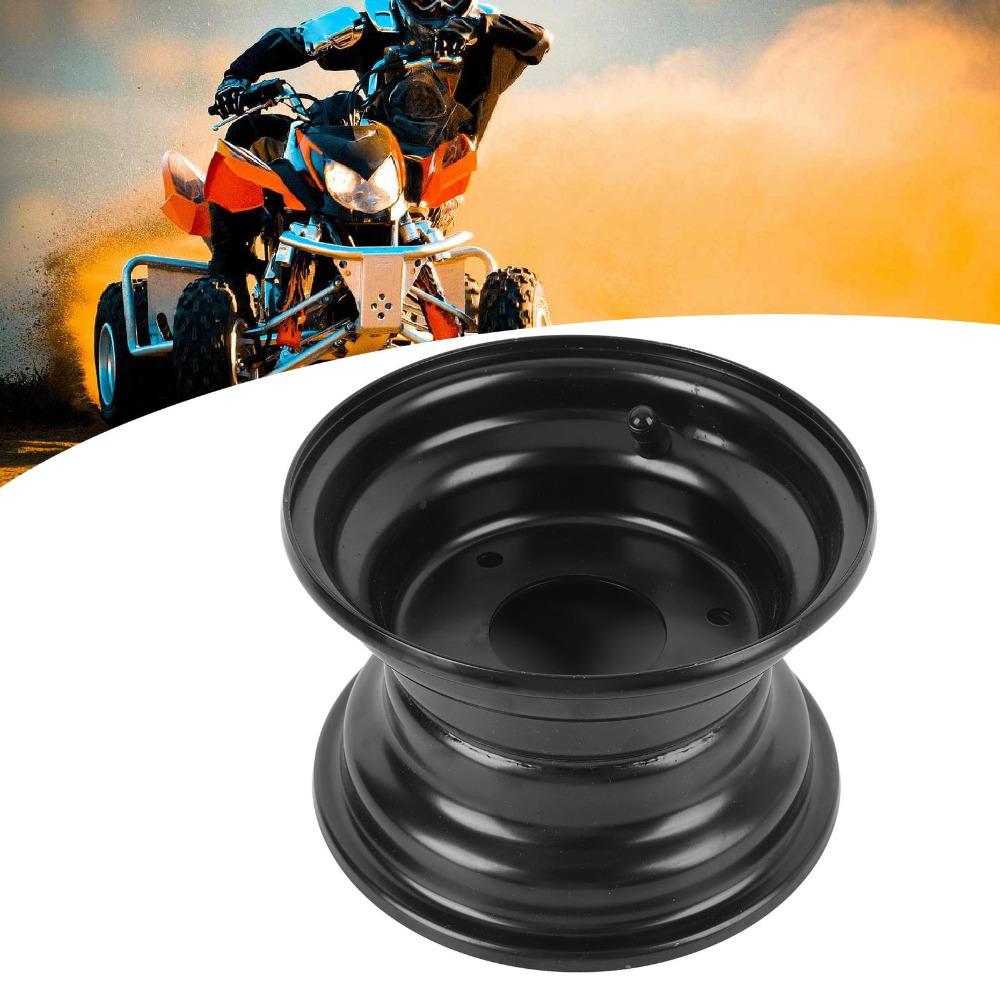 145/70-6 Go Kart Wheel Hubs 3 Holes Widened Go Kart Wheels Steel Durable Wheel Hubs for ATV/Quad Dirt Bike/Ride On Mower Racing