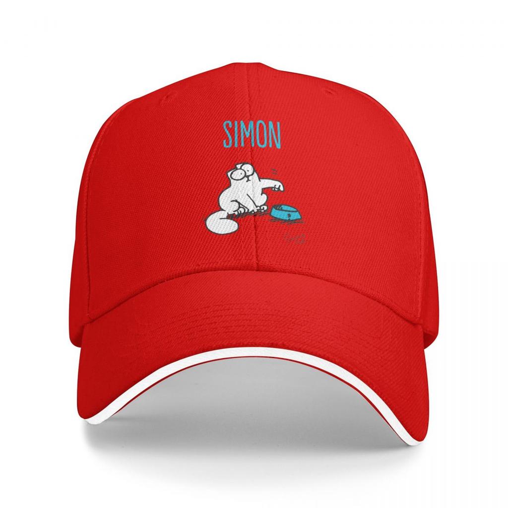 Baseball Caps Simons Cat Awesome Graphic Female Male Casual Summer Hats