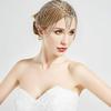 2024 Luxury Heavy-Duty Bridal Hair Chain with Tassel Diamonds