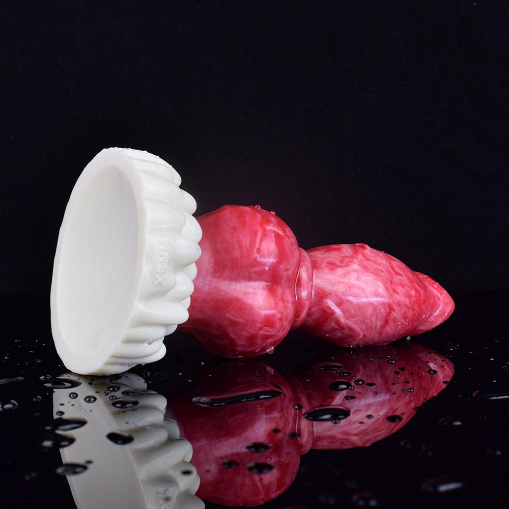 Animal Like Wild Dog Loser Fake Penis Penis Female Vagina Masturbation Orgasm Stick Anal Plug Sexual Toy