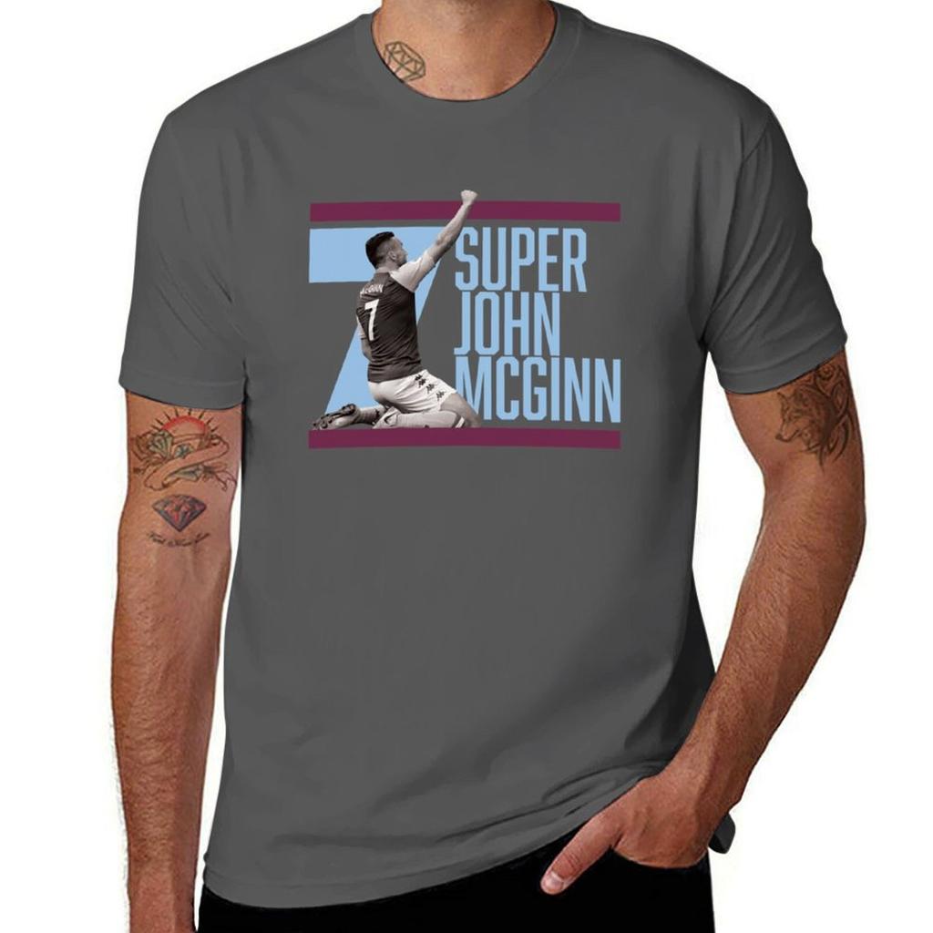John Mcginn Tshirt Lightweight Basic Short Sleeve Shirt