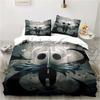 Anime Game Hollow Knight Bedding Set Soft Comforter Cover With 1/2pcs Pillow Shams For Kids Adults Microfiber Quilt Cover